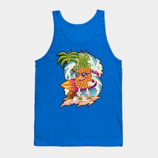 Summer Paradise Pineaple Tank Top